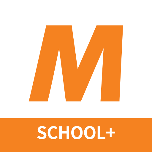 미래에셋생명 M,School+ logo