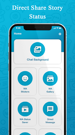 Android application WA - Gallery for WhatsApp screenshort