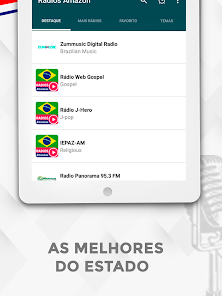 Captura de Pantalla 7 Rádios - Amazonas android