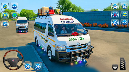 Van Driving Offroad Game 3D