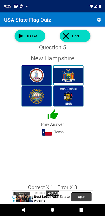 USA State Flag Quiz - 1.2 - (Android)