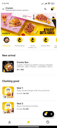 Cluckys Screen 2