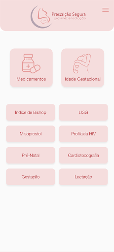Android application Prescrição Segura screenshort