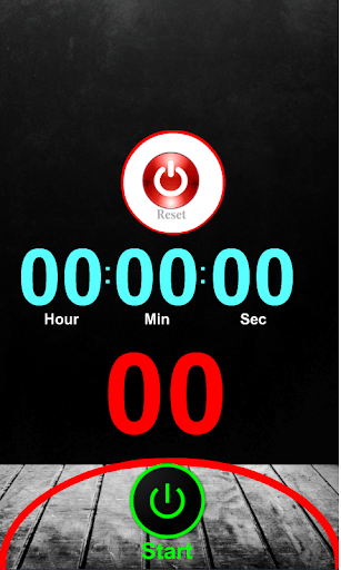 Android application Stopwatch Timer screenshort