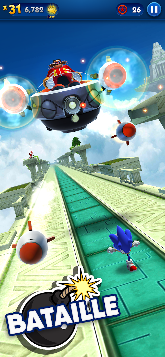 Sonic Dash - Jeux de Course