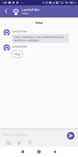 LamSoft - Health & Fitness Screen 3