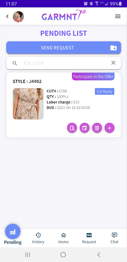 GARMNTT Screen 3
