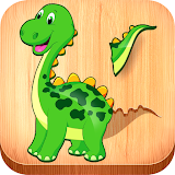 Puzzle dino for kids icon