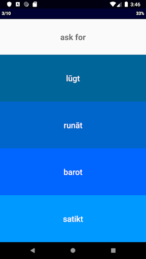 Latvian Verb Blitz Pro