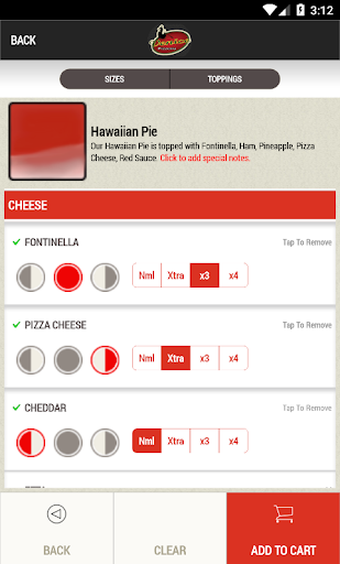 Screenshot of Venice Pizzeria
