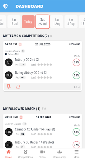 Android application Play-Cricket Live screenshort