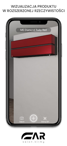 Android application Salon Klimy AR screenshort