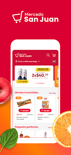 Android application Mercado San Juan screenshort