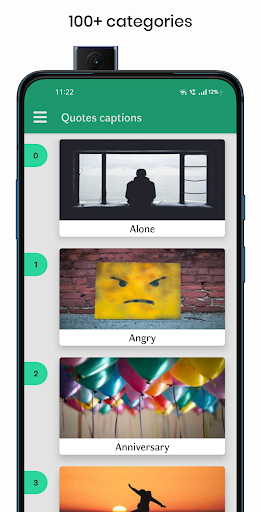 Android application Quotes : Captions for photos screenshort