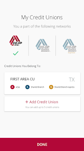 CO-OP ATM / Shared Branch Loca Screenshot