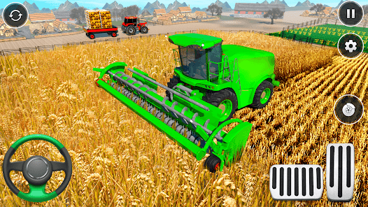 Mega Tractor Driving Simulator apkpoly screenshots 2