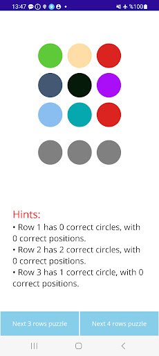 Color Puzzle Screen 2