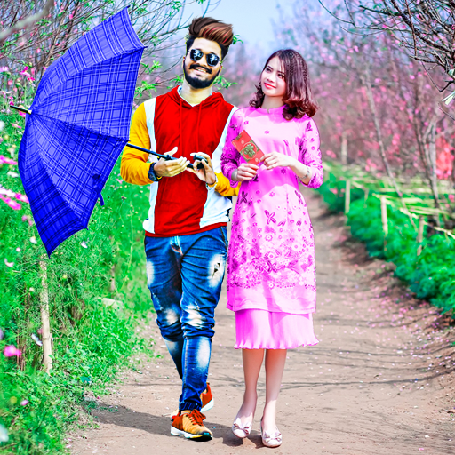Girlfriend photo editor frames logo