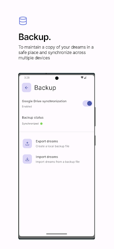 Floudy: dream diary Screen 3