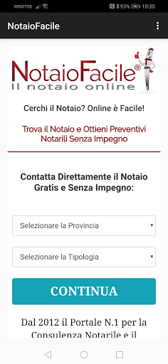 NotaioFacile il Notaio Online Screen 2