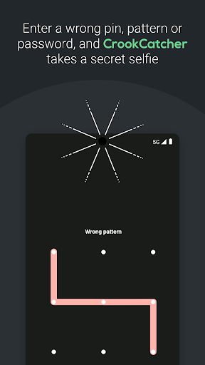 Android application CrookCatcher — Anti theft screenshort