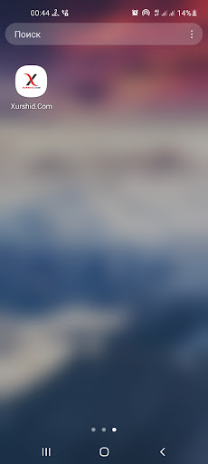 Android application Xurshid.Com screenshort