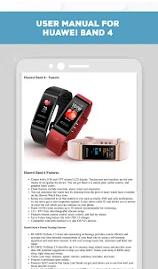 Huawei Band 4 Watch Guide