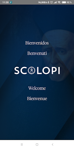 Android application Scolopi screenshort