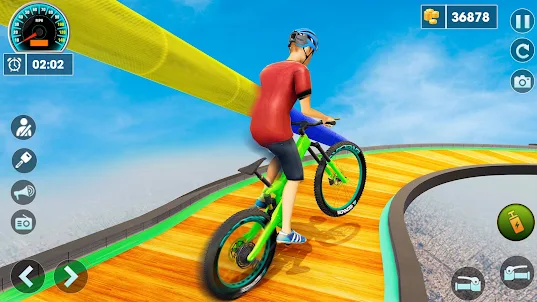 BMX Racing Stunts Riding Game