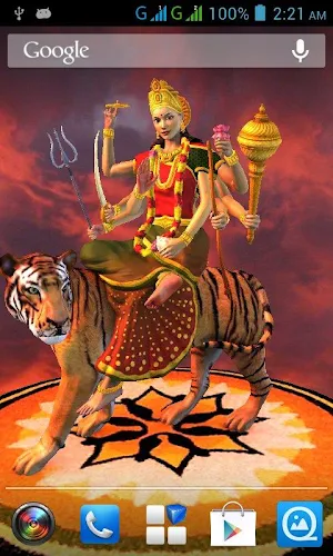 3D Durga Live Wallpaper - Latest version for Android - Download APK