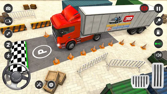 Euro Truck Parking Sim Games