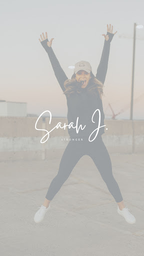 Android application Stronger with Sarah Johnson screenshort