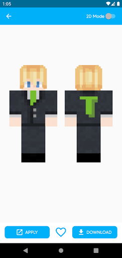 tubbo, Minecraft Skin