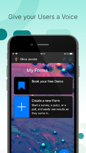 Android application Zenforms screenshort