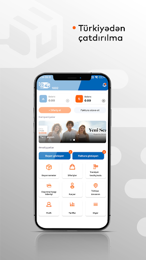 Android application JetKargo screenshort