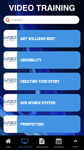 Team G Force Screen 2