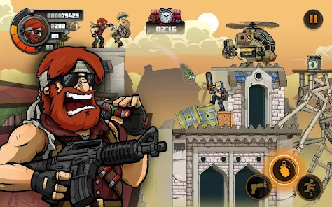 Metal Slug vira jogo grátis de batalha de tropas para celulares