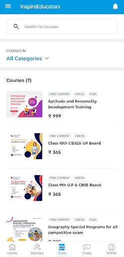 InspiroEducators Screen 2