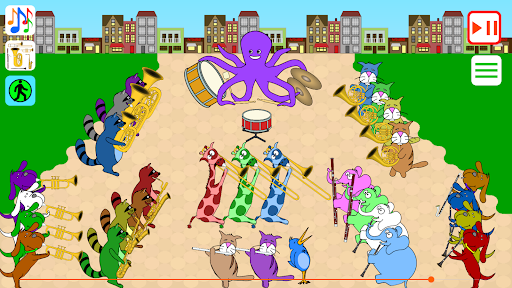 Android application Red Giraffe Plays Trombone screenshort