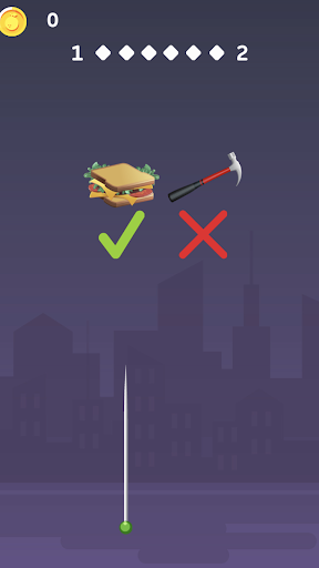 Android application Food or not screenshort