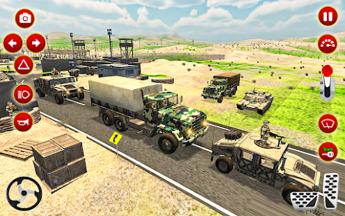 Army Truck Driving Army Games 1.0 APK screenshots 4