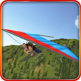 Skydiving 3D icon