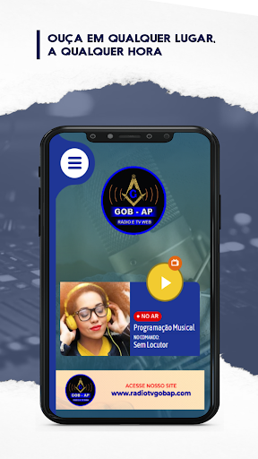 Android application GOB AP Rádio TV screenshort