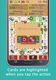 Snímek obrazovky Quadropoly Pro