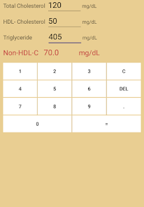 Screenshot 3 LDL-Colesterol calculadora android