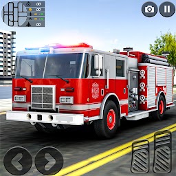 Fire Truck Driving Sim Games