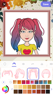 Avatar Creator Art Maker & Coloring Book - Paintly