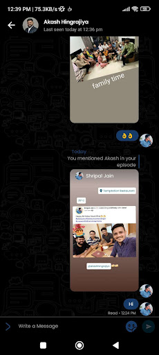Announce Messenger Screen 3