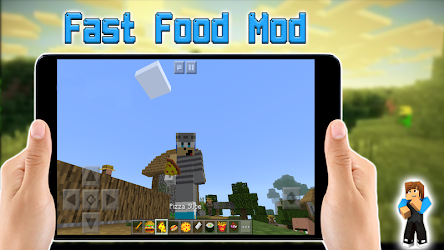 Fast Food Mod For Minecraft Pe 1 16 Apk Android Apps