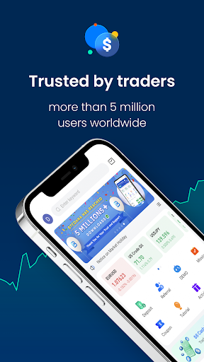 Android application BtcDana - Investing & Income screenshort